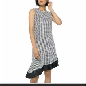 Michael Kors Asymmetrical A-Line Dress Sm
